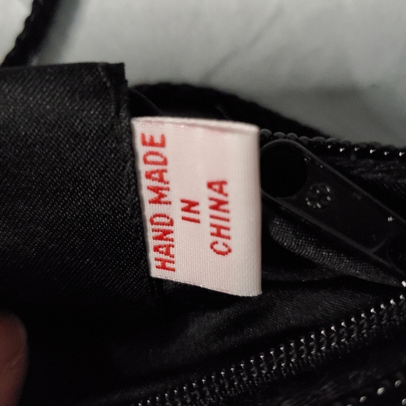 Valerie Stevens handmade beaded bag with long strap - Picture 4 of 7